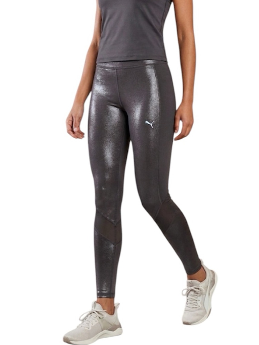 Puma Black Shimmer Performance Leggings